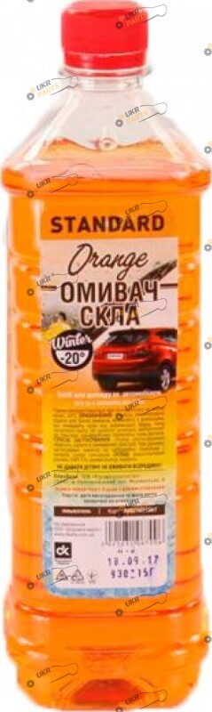 Жидкость омывателя готовая зимняя ДК Standart Orange -20 °C 1 л (48021031067)