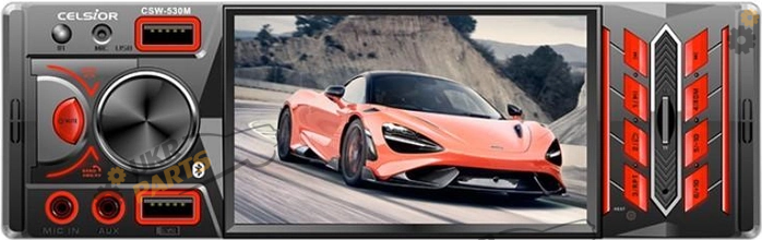 Бездисковая автомагнитола Celsior CSW-530M (54972)