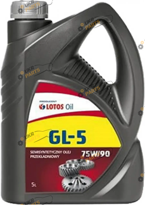 Масло трансмиссионное Lotos Semisyntetic Gear GL-5 75W-90 5 л (WK-K500E10-0HA)