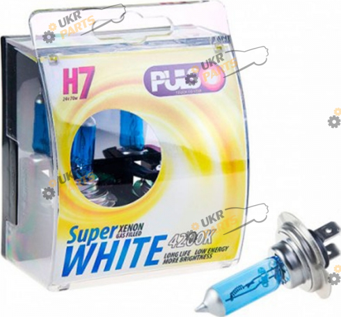 Галогеновая лампа Pulso super white H7 1 шт (LP-72471)