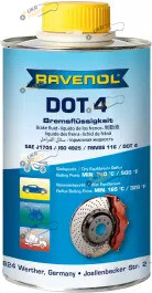 Тормозная жидкость Ravenol DOT 4 BRAKE FLUID 0.25 л (1350601-250)