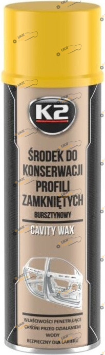 Антикор для кузова K2 Cavity Wax 0.5 л (L330)