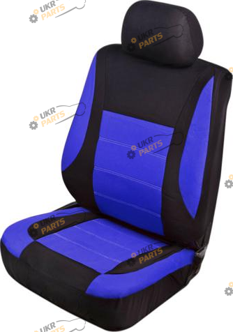 Чехлы для сидений Vitol Polyester черно-синие (VSC-191056P-6 BK/BL)