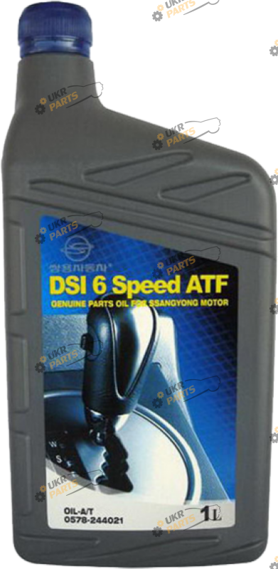 Масло трансмиссионное Ssang Yong Speed ATF DSI 6 OIL-A/T 1 л (0578244021)