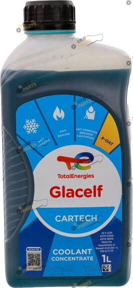 Концентрат антифриза Total GLACELF CARTECH синий 1 л (GLAC CAR 1L)