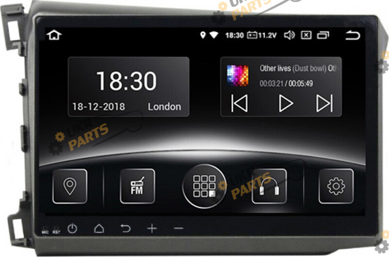 Штатная автомагнитола Gazer CM6510-FG Honda (27029)