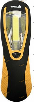 Портативный фонарь Vorel COB, 150 Lm с крючком (82726)