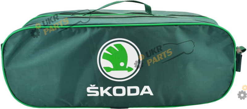 Сумка органайзер Poputchik Skoda зелена розмір 50 х 18 х 18 см 16 л (03-030-2Д)