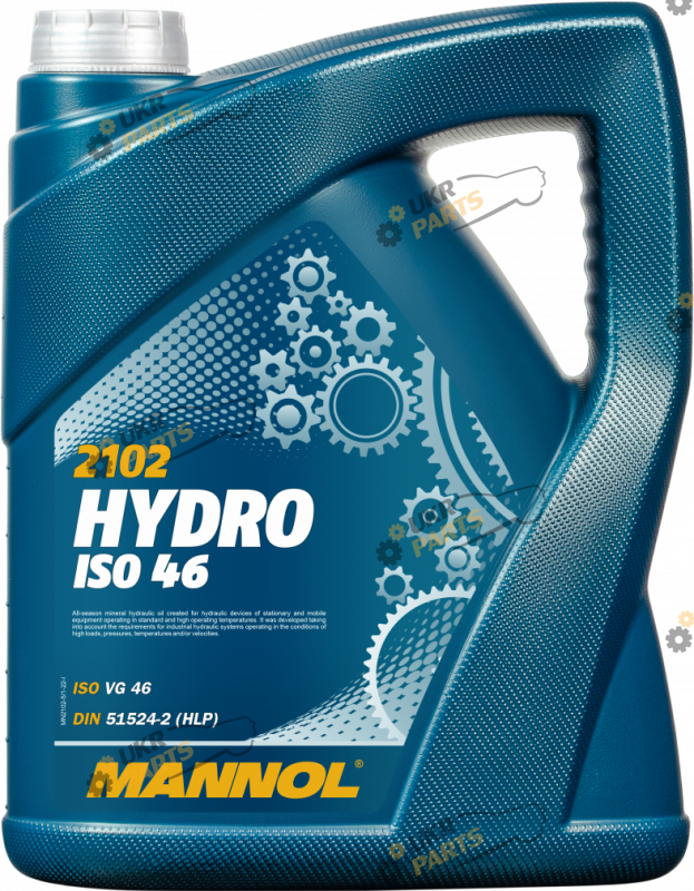 Масло гидравлическое Mannol Hydro ISO 46 5 л (MN2102-5)