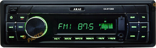 Бездисковая автомагнитола Akai CA-6112 М3 (48404)