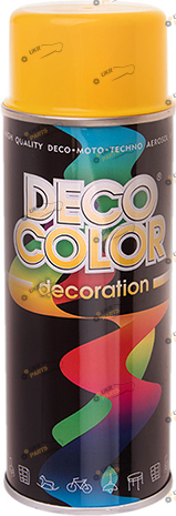 Аэрозольная краска Deco Color Decoration желтый 400 мл (720019)