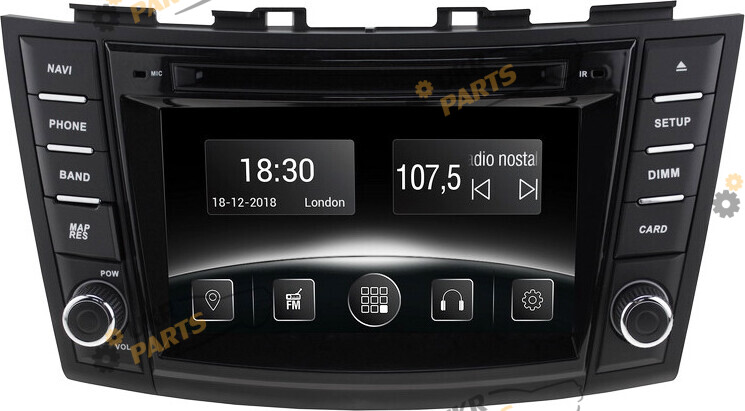 Штатная автомагнитола Gazer CM6007-ZCS Suzuki (27369)