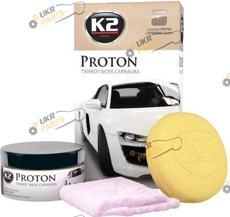 Полироль для кузова K2 Proton с губкой и тряпкой 0.2 л (G040)