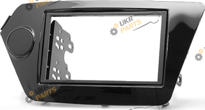 Переходная рамка Kia Rio (QB), K2 (QB) 2011 > Piano Black 2 din (23254)