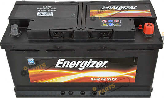 Автомобильный аккумулятор Energizer 90 Ач (590 122 072)