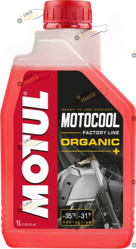 Антифриз Motul Motocool Factory Line красный 1 л (105920)