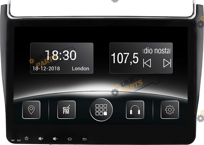 Штатная автомагнитола Gazer CM6510-614 Volkswagen (27446)