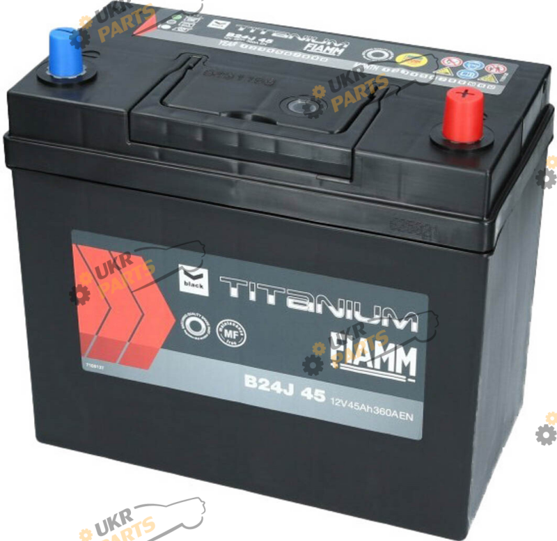 Автомобильный аккумулятор Fiamm Black Titanium B24J 45 45 Ач (7905172)