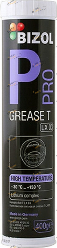 Универсальная смазка Bizol Pro Grease T LX 03 High Temperature 0.4 л (B83205)