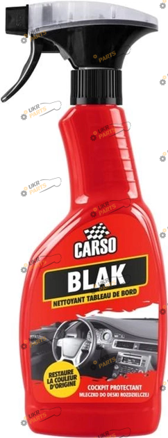 Полироль для пластика Carso Blak 0.5 л (C415)