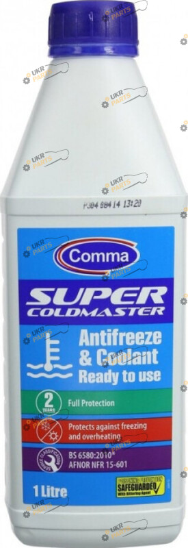 Антифриз Comma Super Coldmaster сине-зеленый 1 л (SCC1L)