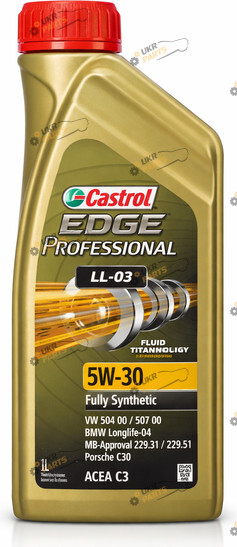 Моторное масло Castrol Edge Professional LL-03 5W-30 1 л (15F618)
