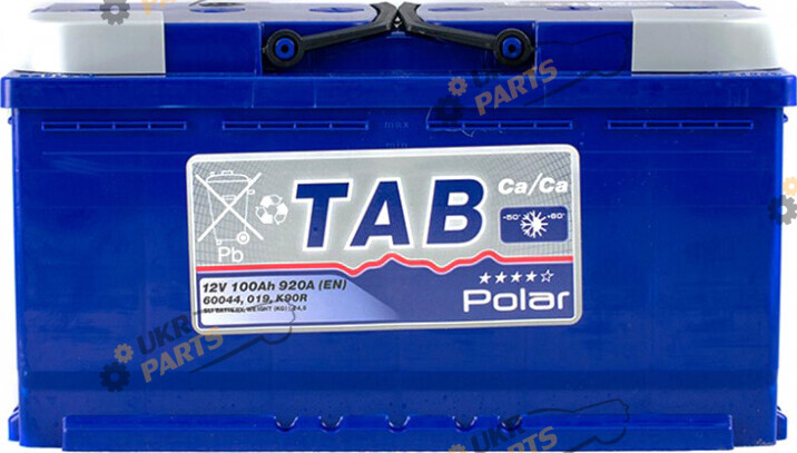 Автомобильный аккумулятор TAB Polar Blue (0) Euro 100 Ач (121 100)