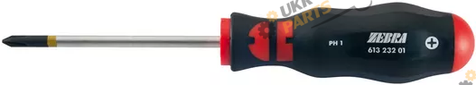 Отвертка Wurth ZEBRA PH3X150 круглий стрижень 1 шт (061323203)