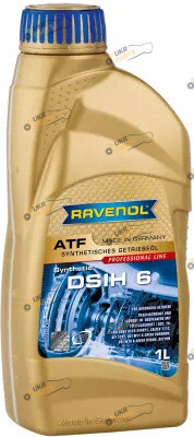 Масло трансмиссионное Ravenol ATF DSIH 6 1 л (1211133-001)