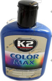Полироль для кузова K2 COLOR MAX синяя 0.2 л (K025NI)