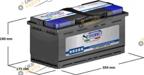Автомобильный аккумулятор Vipiemme JR+ 850A 100 Ач (B094C)