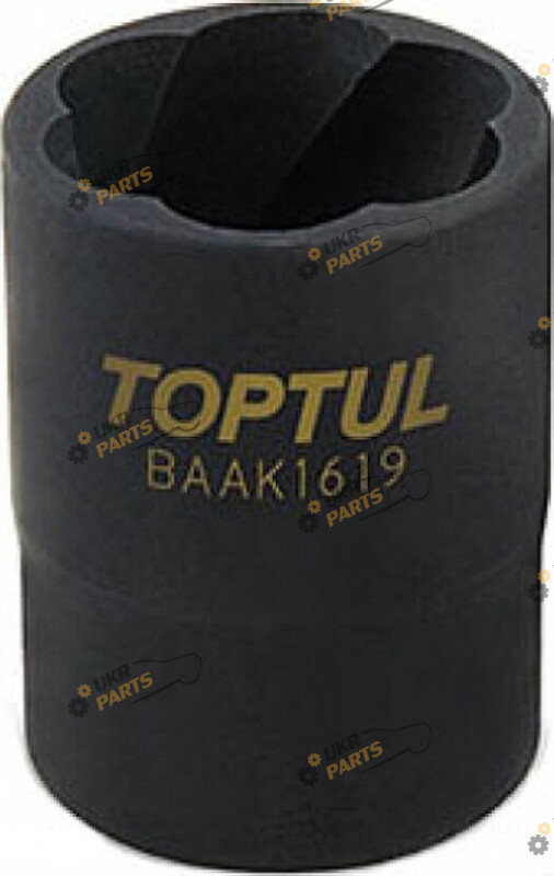 Головка для поврежденных гаек Toptul квадрат 1/2