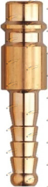 Штуцер на шланг Wurth пневматичний, з ялинковим хвостовиком, 13 mm (0699313)