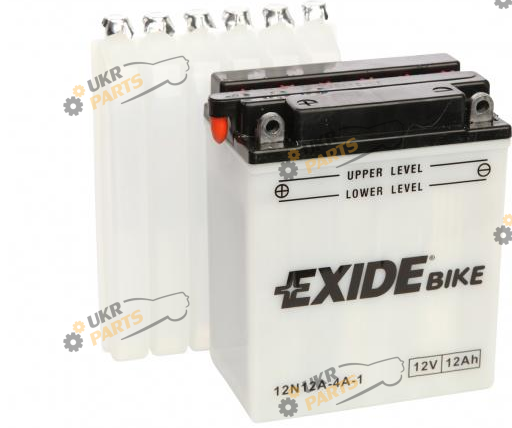 Мотоциклетный аккумулятор Exide 12 Ач (12N12A-4A-1)
