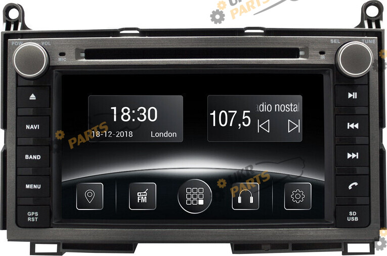 Штатная автомагнитола Gazer CM6007-GV10 Toyota (25103)