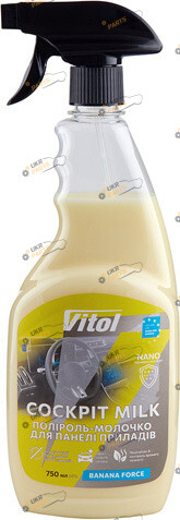 Полироль для торпеды Vitol Банан 0.75 л (VCM-751)