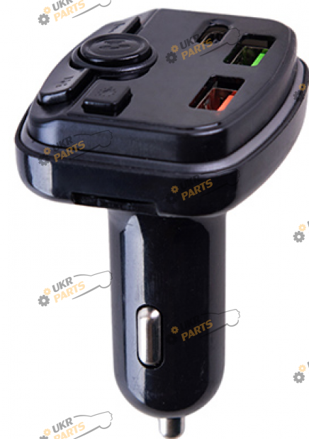 FM Трансмиттер Vitol 5в1 M7 12-24v Bluetooth (M7 (100))
