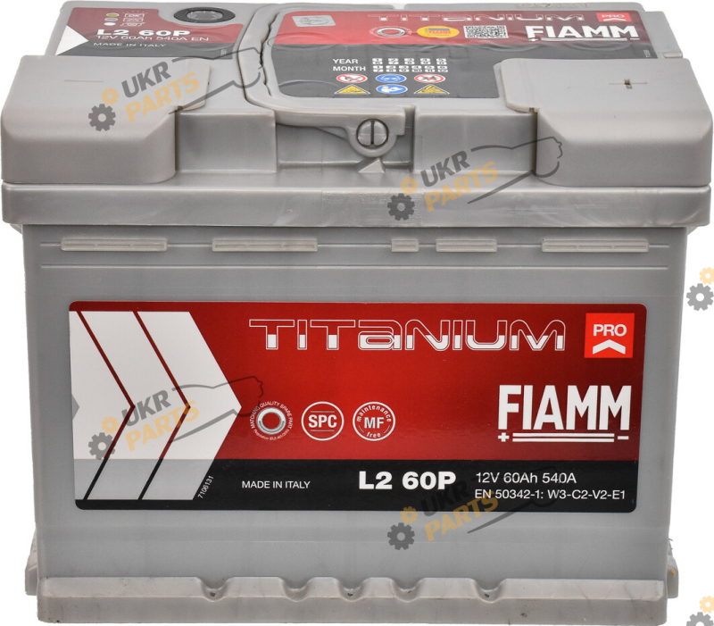 Автомобильный аккумулятор Fiamm Titanium Pro L2 60P 60 Ач (7905147)