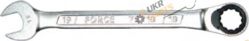 Ключ комбинированный Force с трещеткой 18 мм (75718R)