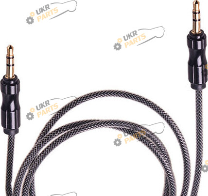 Кабель AUX Jack 3.5mm Vitol (AUX Bk/Bk(1,5м))