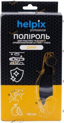 Полироль для торпеды HELPIX Professional поліроль панелі + губка (диня) 0.1 л (4823075804078PRO)