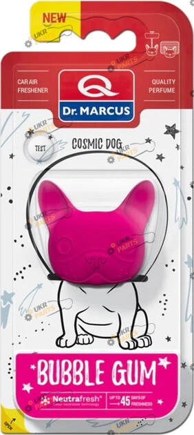 Ароматизатор DrMarkus Cosmic Dog | Bubble gum (Ароматизатор сухий Dr.MARCUS COSMIC  DOG жувальна гумка)