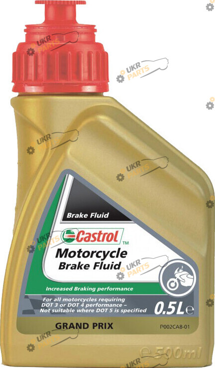 Тормозная жидкость Castrol DOT 4 Motorcycle Brake Fluid 0.5 л (157F8D)