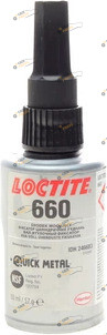 Фиксатор резьбы Loctite 660 50 мл серый (246683)