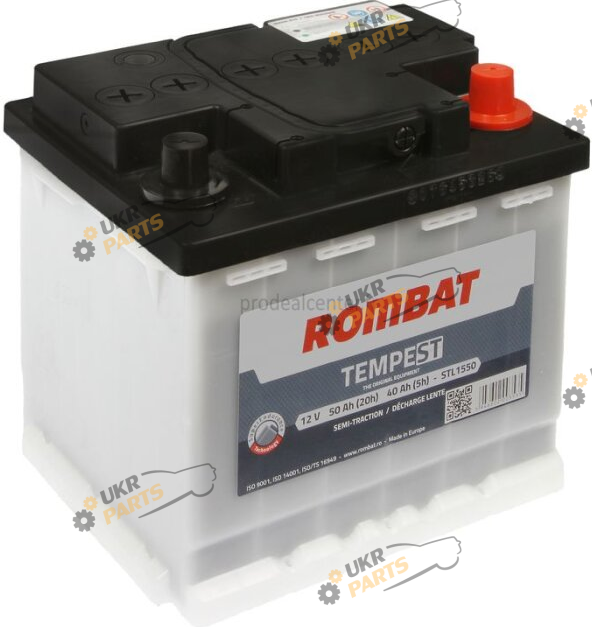 Автомобильный аккумулятор Rombat TEMPEST SEMI-TRACTION 50 Ач (STL1550)