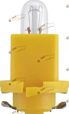 Лампочка панели приборов Philips BAX 8.5d/2 Yellow (24029CP)
