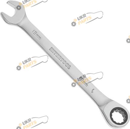 Ключ комбинированный Intertool с трещеткой 13 мм (XT-1353)