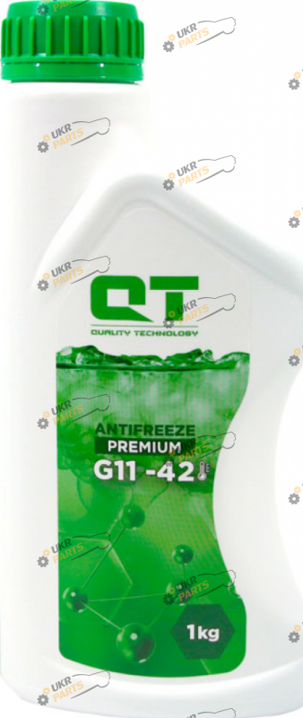 Антифриз QTech PREMIUM-42 G11 G11 зелёный 1 л (QT512421)