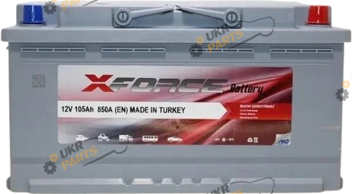 Автомобильный аккумулятор X-FORCE 6CT-105Aз 920A R SMF 105 Ач (X60038)