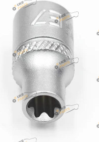 Головка Torx E RED STRIPE квадрат 1/4